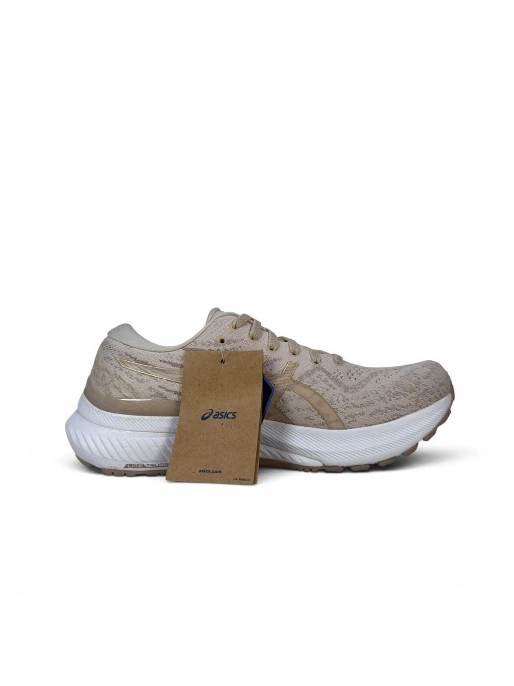 NEW Asics Women's Running Sneaker Gel Kayano 29 size 9- Beige with Gold Accent - Picture 5 of 10